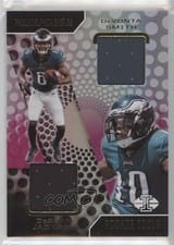 2021 Panini Illusions Rookie Idols Dual Memorabilia DeVonta Smith / Desean Jackson #RI-DED card
