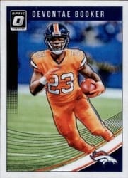 2018 Donruss Optic Base Set Devontae Booker #33 card