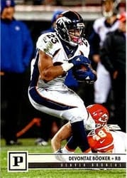 2018 Panini Base Set Devontae Booker #92 card