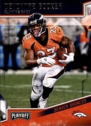 2018 Panini Playoff Base Set Devontae Booker #58 card