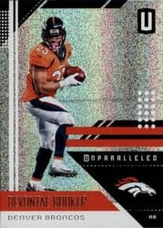 2018 Panini Unparalleled Base Set Devontae Booker #59 card
