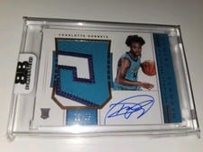 2018 Panini National Treasures Devonte' Graham #138 card