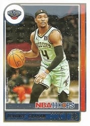 2021-22 Hoops Winter Base Set Devonte' Graham #180 card