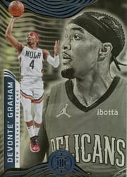 2021-22 Panini Illusions Base Set Devonte' Graham #120 card