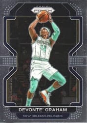 2021-22 Panini Prizm Base Set Devonte' Graham #184 card