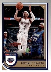 2022-23 Hoops Base Set Devonte' Graham #145 card