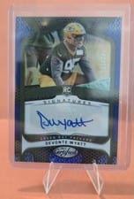2022 Panini Certified Rookie Signatures Devonte Wyatt #RS-DW card