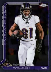 2025 Topps Chrome Base Set Devontez Walker #26 card