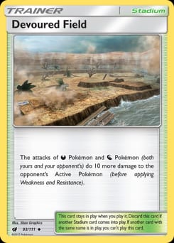 Crimson Invasion Devoured Field #93 card