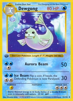 Base Dewgong #25 card