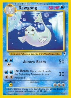 Legendary Collection Dewgong #40 card