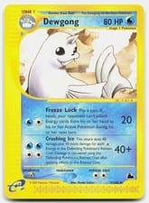 Skyridge Dewgong #7 card