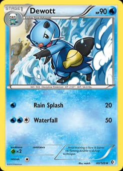 Boundaries Crossed Dewott #40 card