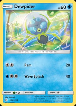 Cosmic Eclipse Dewpider #64 card