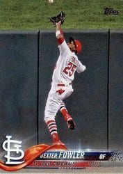 2018 Topps Base Set Dexter Fowler #33 card
