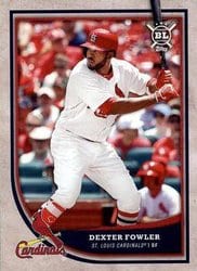 2018 Topps Big League Base Set Dexter Fowler #115 card