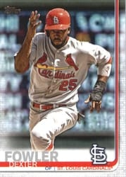 2019 Topps Base Set Dexter Fowler #488 card