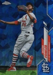 2020 Topps Chrome Sapphire Edition Base Set Dexter Fowler #479 card