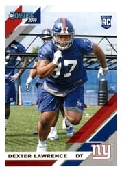 2019 Donruss Base Set Dexter Lawrence #257 card