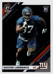 2019 Donruss Optic Base Set Dexter Lawrence #107 card