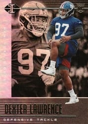 2019 Panini Illusions Base Set Dexter Lawrence #88 card