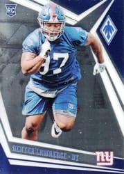 2019 Panini Phoenix Base Set Dexter Lawrence #160 card