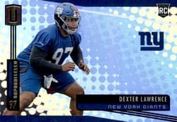 2019 Panini Unparalleled Base Set Dexter Lawrence #216 card
