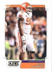 2019 Score Base Set Dexter Lawrence #367 card