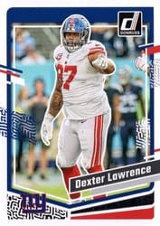 2023 Donruss Base Set Dexter Lawrence #222 card