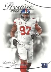 2023 Panini Prestige Base Set Dexter Lawrence #219 card