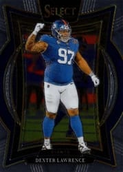 2024 Panini Select Base Set Dexter Lawrence #52 card