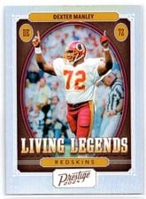 2024 Panini Prestige Living Legends Dexter Manley #LL-DMY card