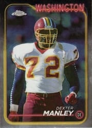 2024 Topps Chrome Base Set Dexter Manley #199 card