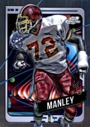 2024 Topps Chrome Cosmic Base Set Dexter Manley #100 card