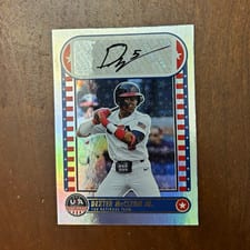 Dexter McCleon Jr. 2025 Panini Stars & Stripes 15U National Team Signatures card
