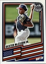 2026 Panini Stars & Stripes Prizm Base Set Dexter McCleon Jr. #200 card