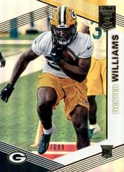 2019 Donruss Elite Base Set Dexter Williams #170 card