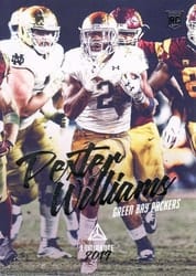 2019 Panini Luminance Base Set Dexter Williams #153 card