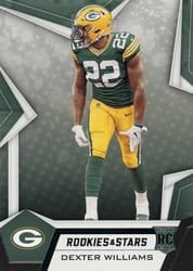 2019 Panini Rookies & Stars Base Set Dexter Williams #150 card