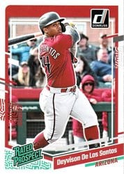 2023 Donruss Base Set Deyvison De Los Santos #79 card