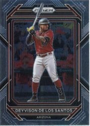 2023 Panini Prizm Base Set Deyvison De Los Santos #142 card