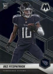 2021 Panini Mosaic Base Set Dez Fitzpatrick #336 card