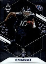 2021 Panini Phoenix Base Set Dez Fitzpatrick #130 card