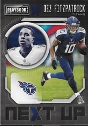 2021 Panini Playbook Next Up Dez Fitzpatrick #NXT-DFI card