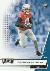 2020 Panini Playoff Base Set Dezmon Patmon #255 card
