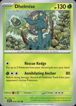 Surging Sparks Dhelmise #10 card