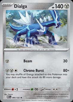 Mega Evolution Dialga #95 card