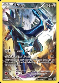 XY Black Star Promos Dialga #XY77 card