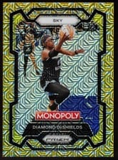 2024 Panini Prizm Monopoly WNBA Base Set Diamond DeShields #60 card