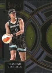 2024 Panini Select WNBA Base Set Diamond DeShields #112 card